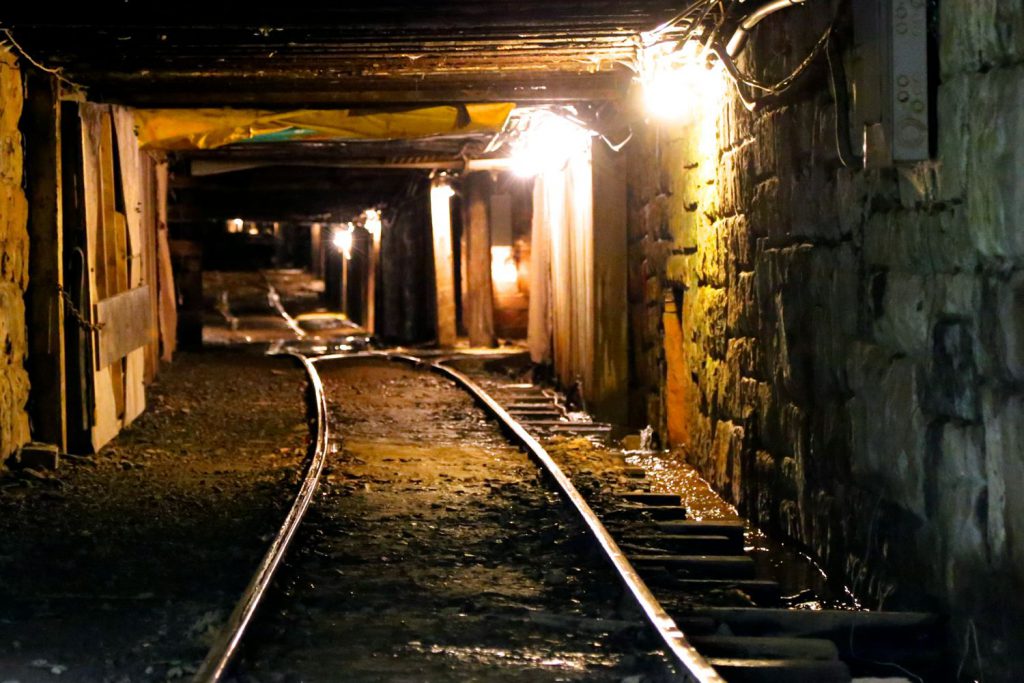 Exhibition Coal Mine Tunnel